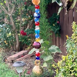 Pentagram Chakra Mystic Sun Catcher Beaded Strand